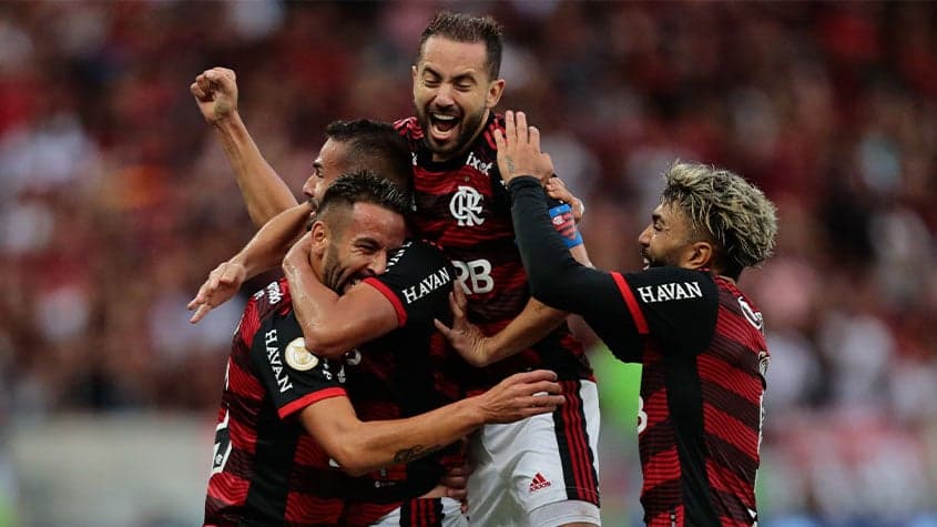 Flamengo x São Paulo - Comemoração Fla