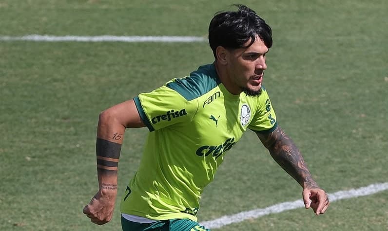 Gustavo Gómez - Treino Palmeiras
