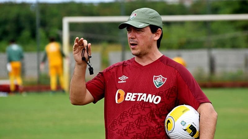 Fernando Diniz - Treino Fluminense
