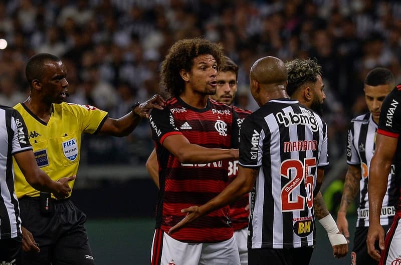 Willian Arão e Mariano - Atlético-MG x Flamengo
