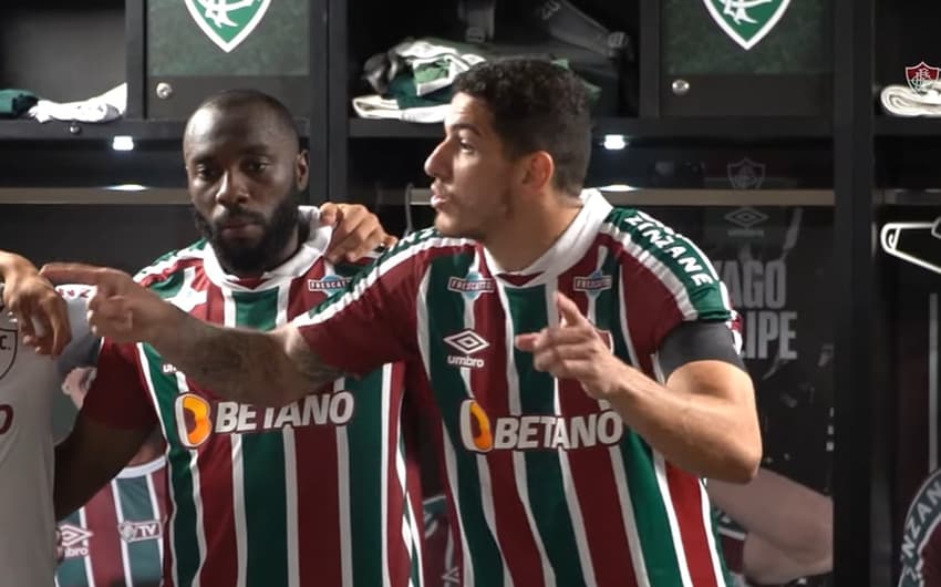 Nino - bastidores Fluminense
