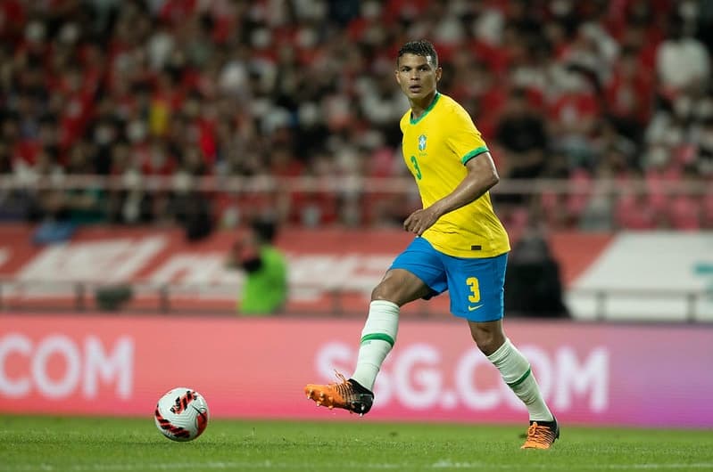 Thiago Silva - Seleção Brasileira - Brasil x Coreia