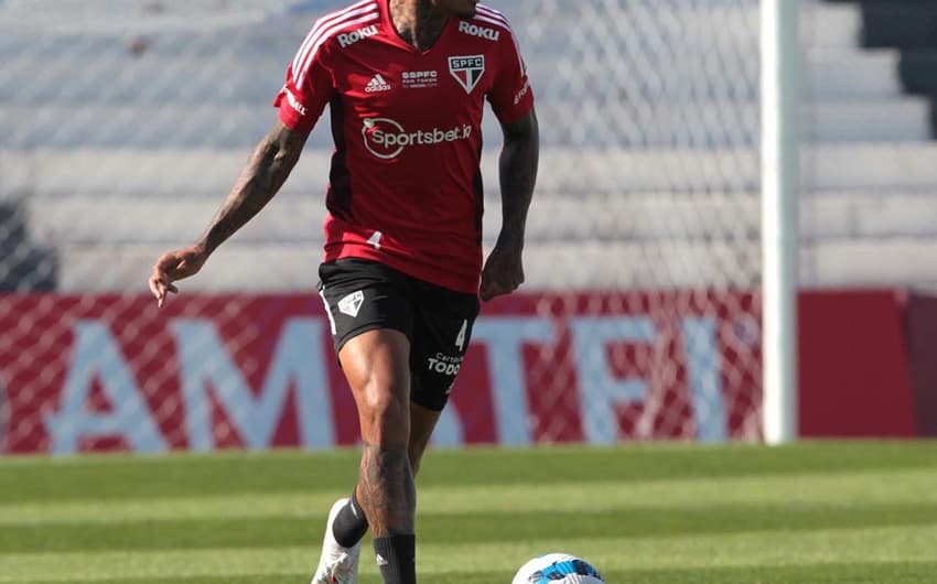 Diego Costa - treino São Paulo em Córdoba