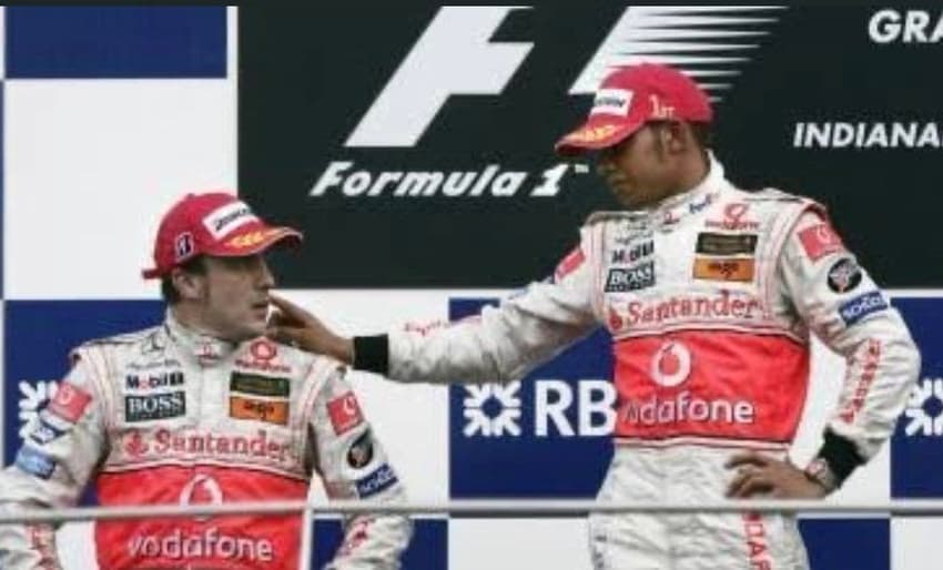 Hamilton e Alonso