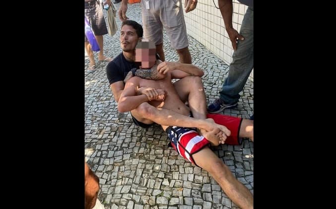 Felipe Cabocão, ex-UFC, impede assalto no Rio