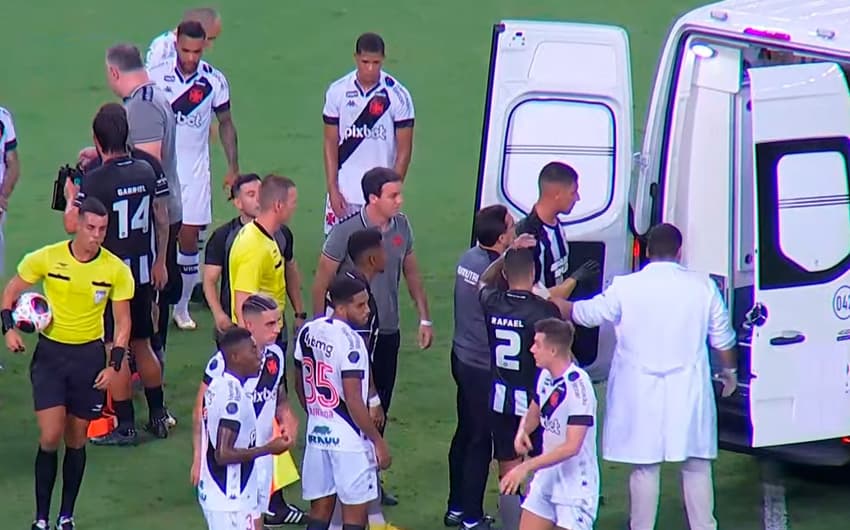 Vasco x Botafogo Ambulancia
