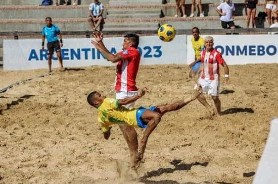 Brasil x Paraguai - Futebol de Areia
