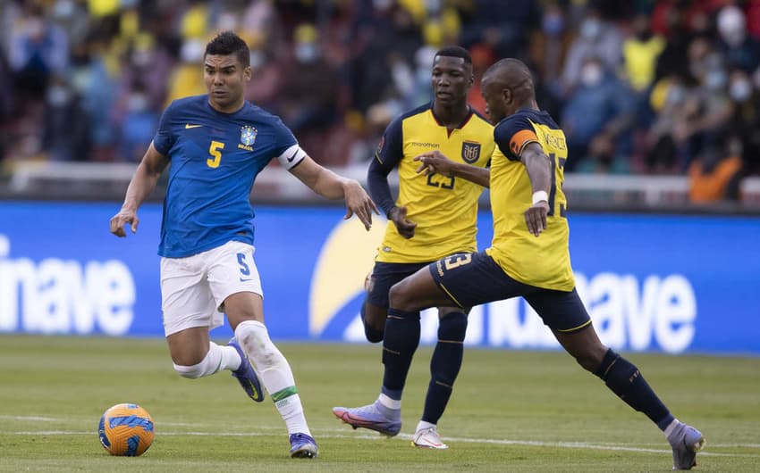 Equador x Brasil - Casemiro