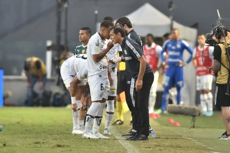 Fabián Bustos - Santos x Palmeiras