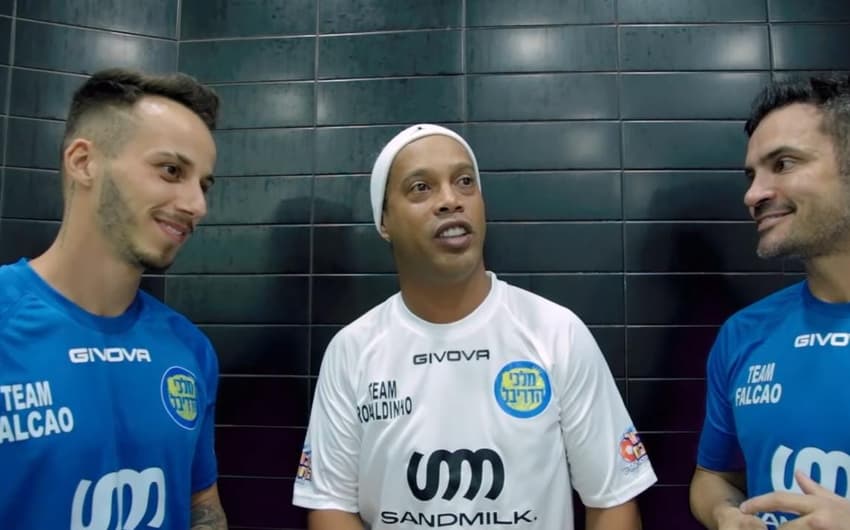 Ronaldinho e Falcão