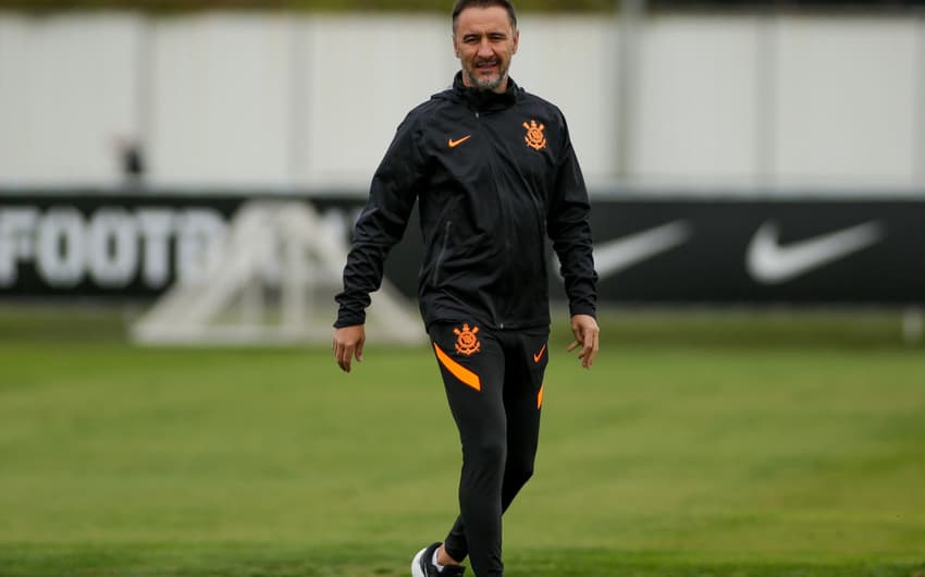 Vítor Pereira - Treino Corinthians
