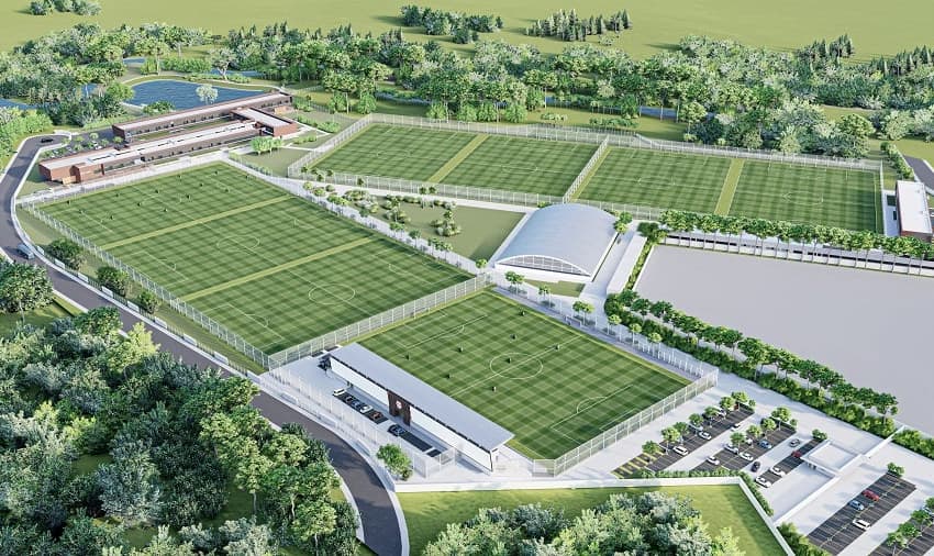 Projeto do novo CT do Bragantino