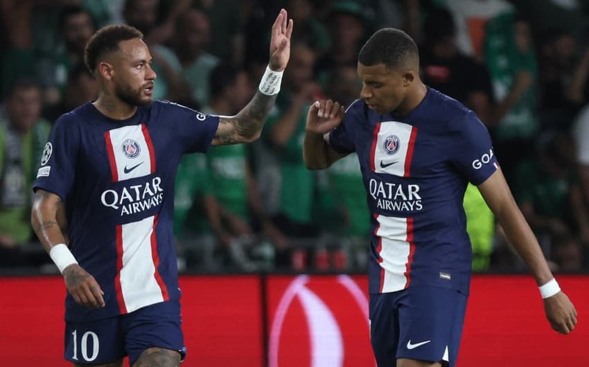 Neymar e Mbappé