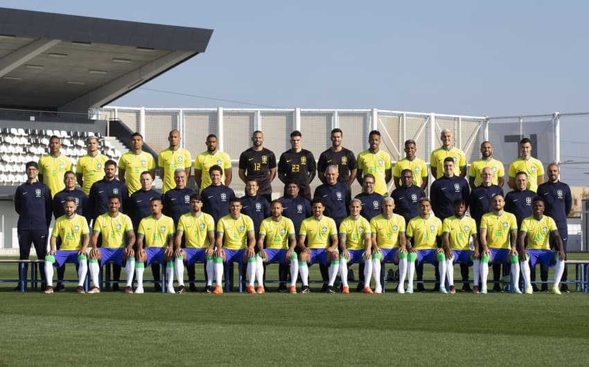 Foto oficial Seleção Brasileira