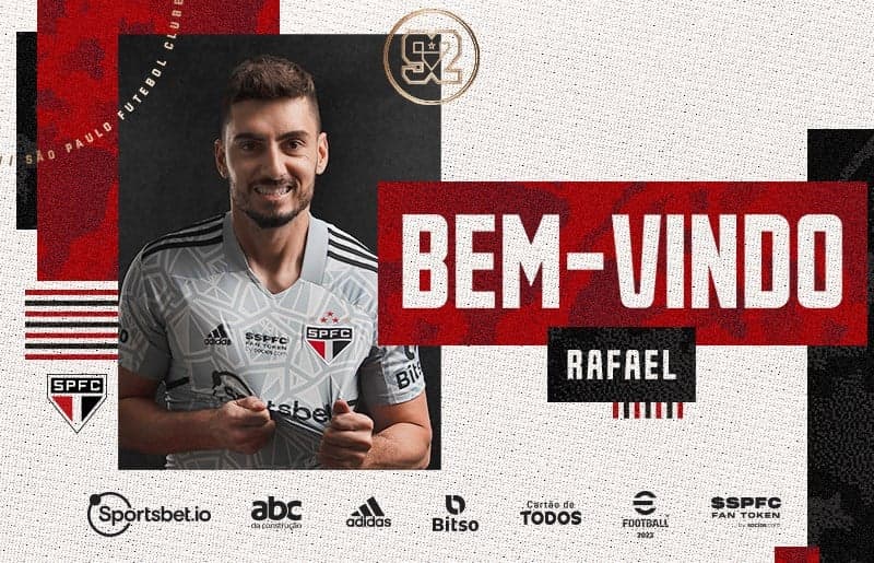 Rafael - novo goleiro São Paulo