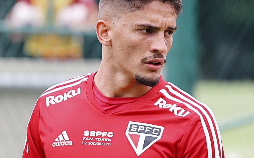 Pablo Maia - treino São Paulo