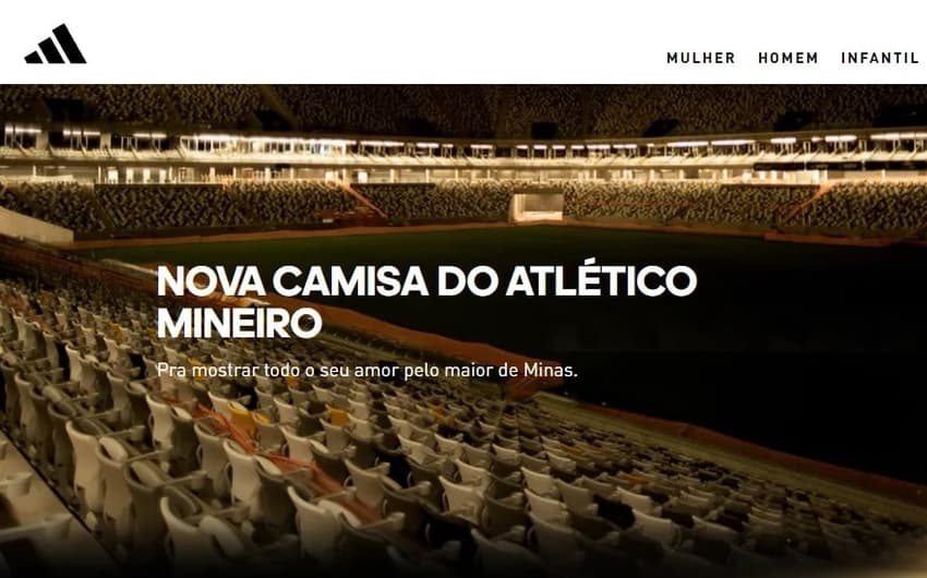 Capa Adidas - Atlético-MG