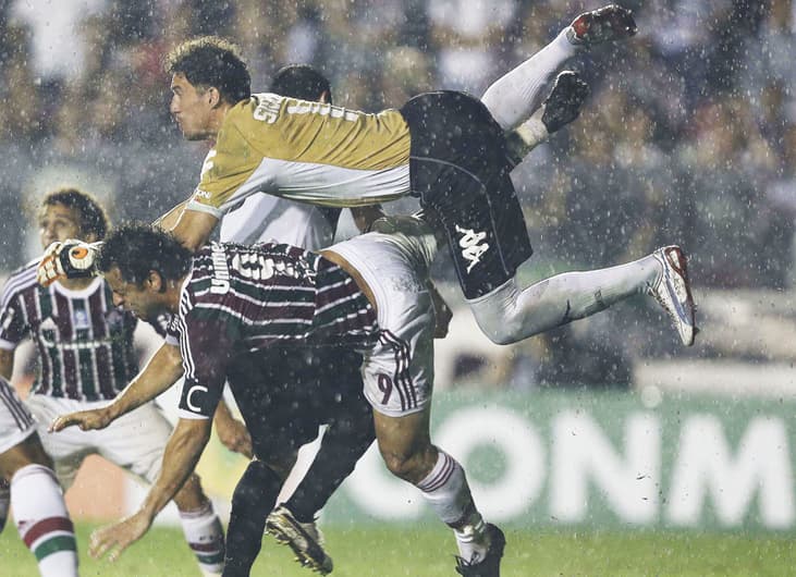 Fluminense x Olimpia - Fred (Foto: Cleber Mendes/ LANCE!Press)