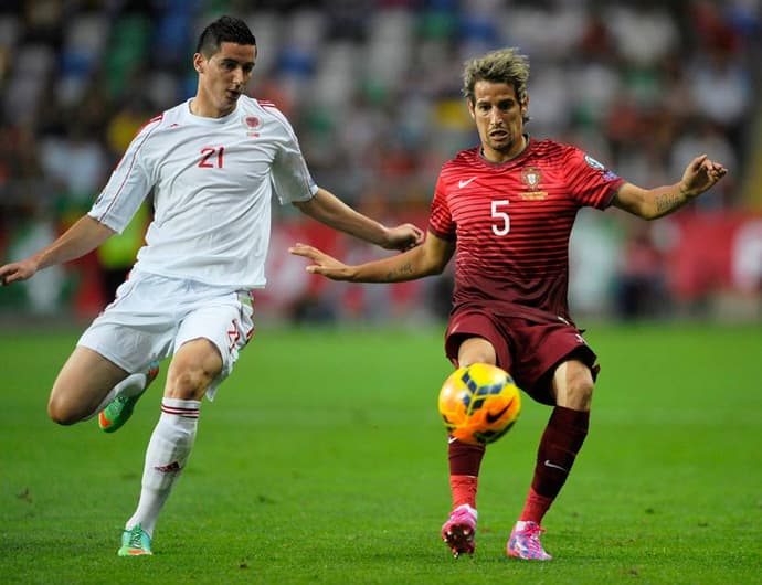 Portugal x Albânia (Foto: Miguel Riopa/AFP)