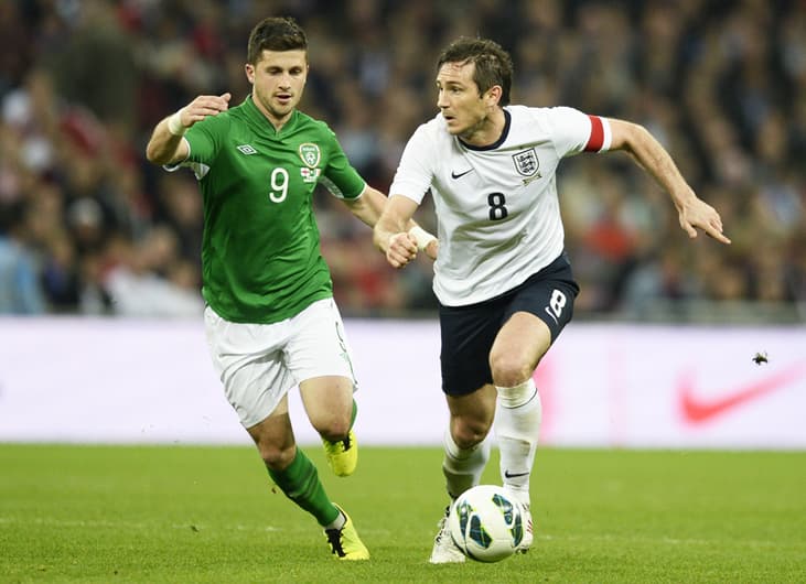 Inglaterra x Irlanda (Foto: Adrian Dennis / AFP)