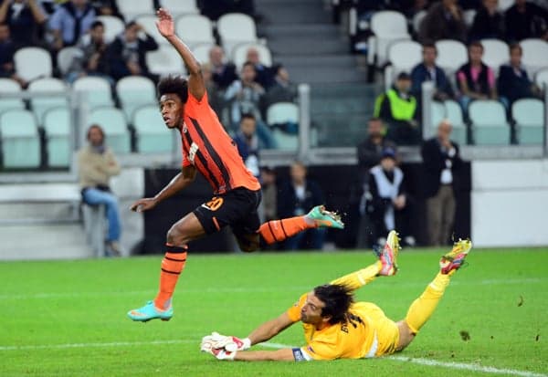 Willian - Shakhtar (Foto: Olivier Morin/AFP)