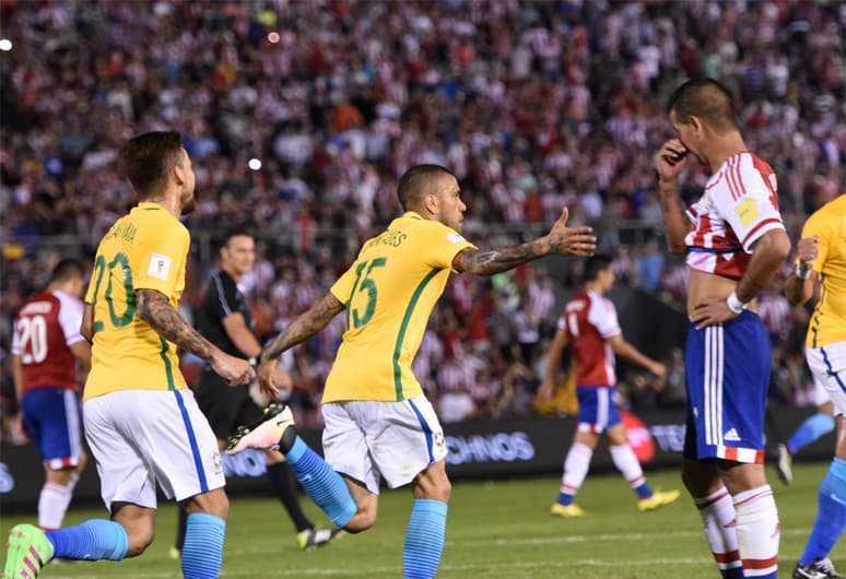 Eliminatorias - Paraguai x Brasil (foto:PABLO BURGOS / AFP)