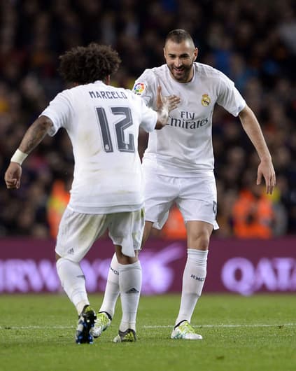 Marcelo x Benzema - Barcelona x Real Madrid