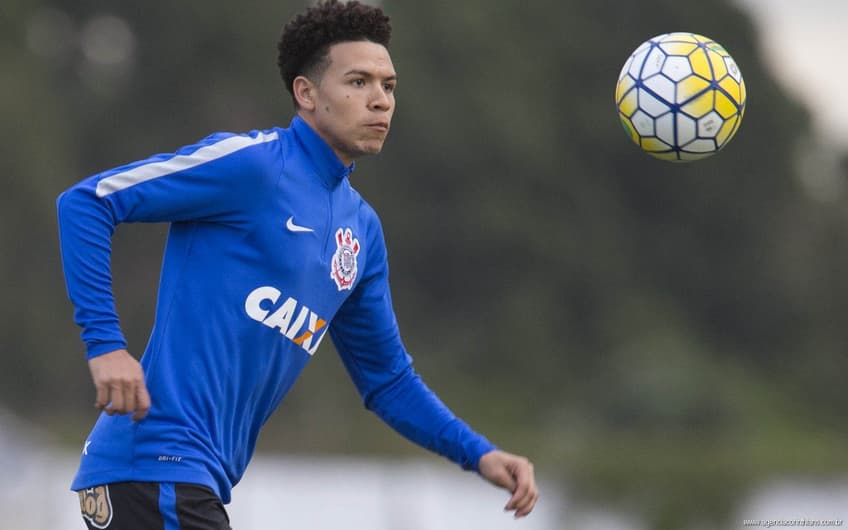 Marquinhos Gabriel fará primeira partida como titular pelo Corinthians (Foto: Daniel Augusto Jr)