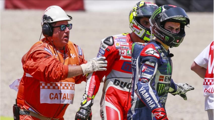 Jorge Lorenzo ficou furioso com Iannone