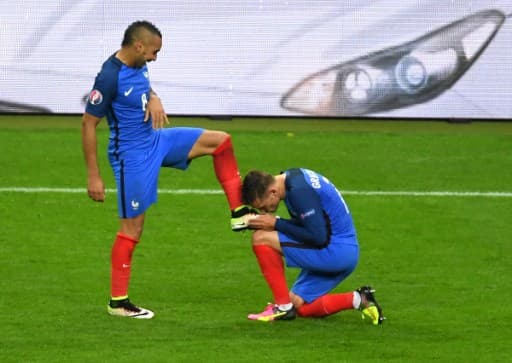 Payet e Griezmann - França x Islândia