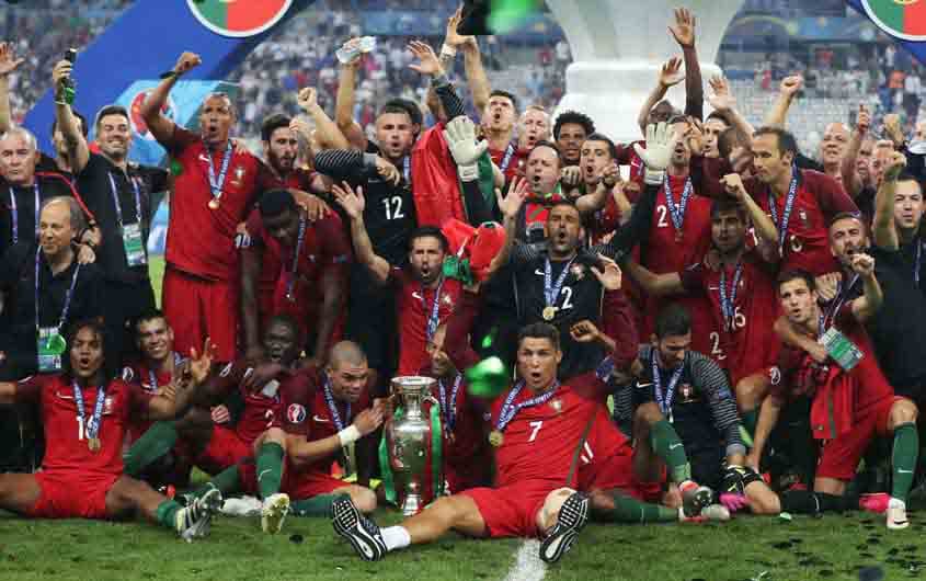 Rexona - França x Portugal Euro2016 (foto:AFP)