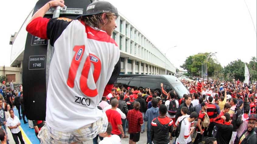 Chegada de Diego - Flamengo