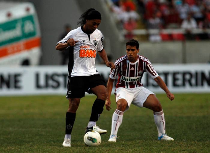 Mesmo com o empate em 0 a 0 diante do Fluminense, o Atlético-MG seguiu líder do Brasileiro, em 29 de julho de 2012