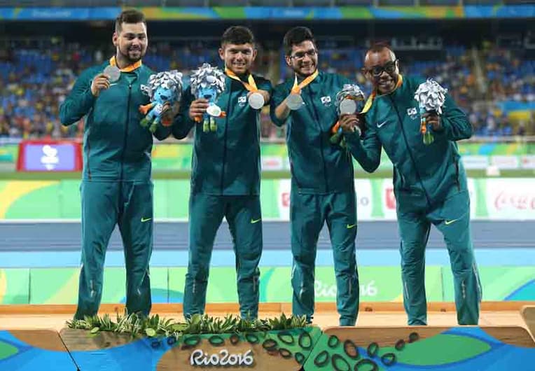 Alan Fonteles, Petrúcio Ferreira, Renato Cruz, Yohansson Nascimento(Foto:MPIX/CPB)