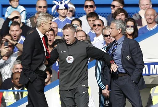 José Mourinho e Arsène Wenger