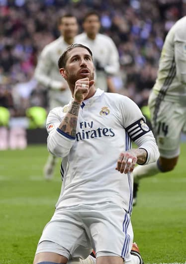 Sergio Ramos - Real Madrid x Málaga