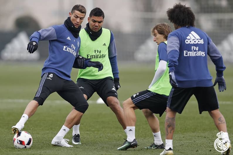 Cristiano Ronaldo, Casemiro, Modric e Marcelo - Real Madrid