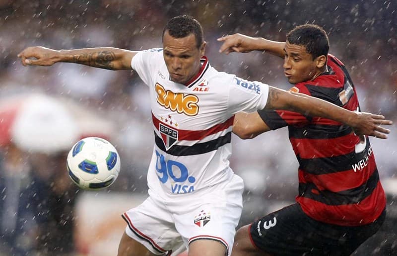 Volta de Luis Fabiano ao São Paulo, em 2011