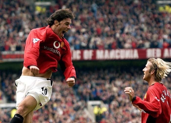 Uma ousadia na visão de Ruud van Nistelrooy, que voltou a ser artilheiro em 2004/2005 com 8 gols