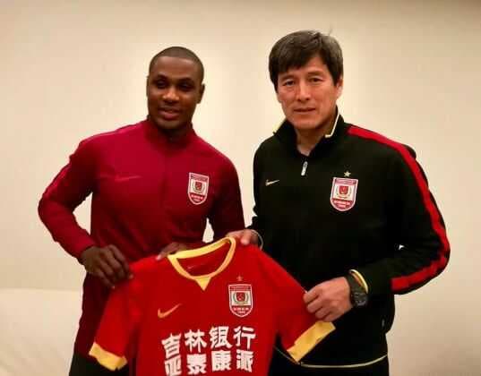 Odion Ighalo no Changchun