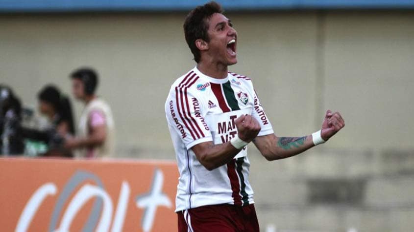 Jogo Fluminense 2 a 1 Goiás - Copa Sul-Americana 2014