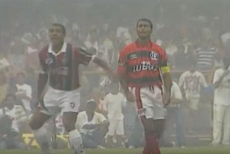 Flamengo 0x0 Fluminense - Carioca de 1995 (Foto: Reprodução)