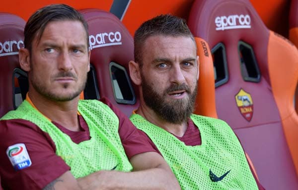 Totti e De Rossi - Roma