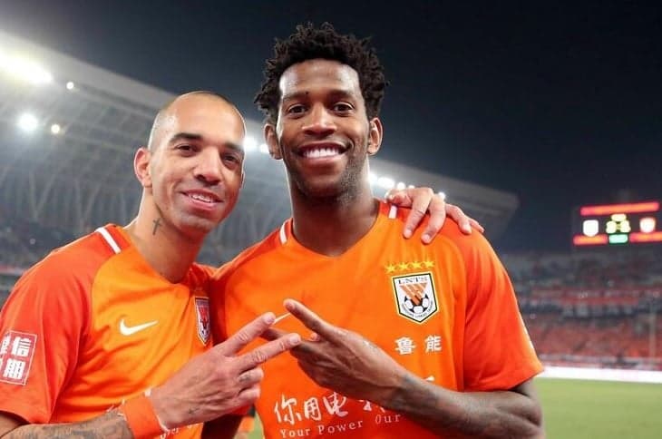 Tardelli e Gil - Shandong Luneng