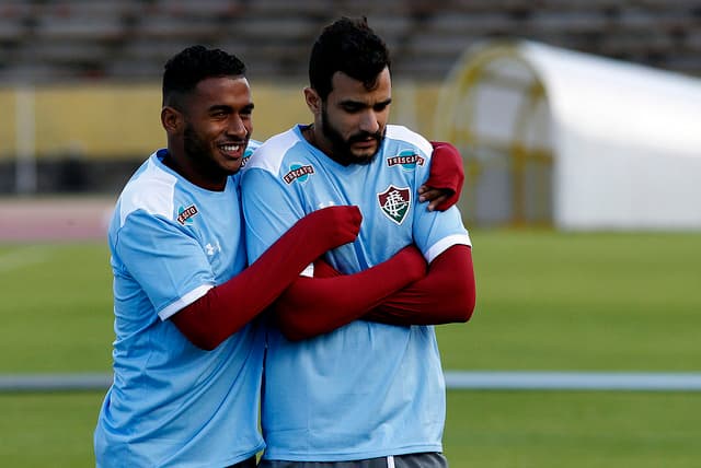 Fluminense treino Quito