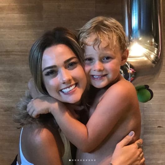 Carol Dantas e Davi Lucca