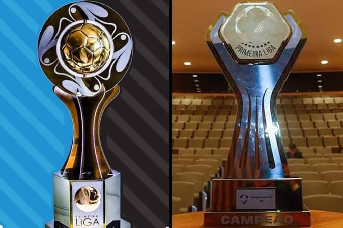 Taça que será entregue ao campeão da Primeira Liga 2017 é bem diferente da que foi recebida pelo Flu