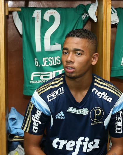 Gabriel Jesus vestiu a 12 na Libertadores