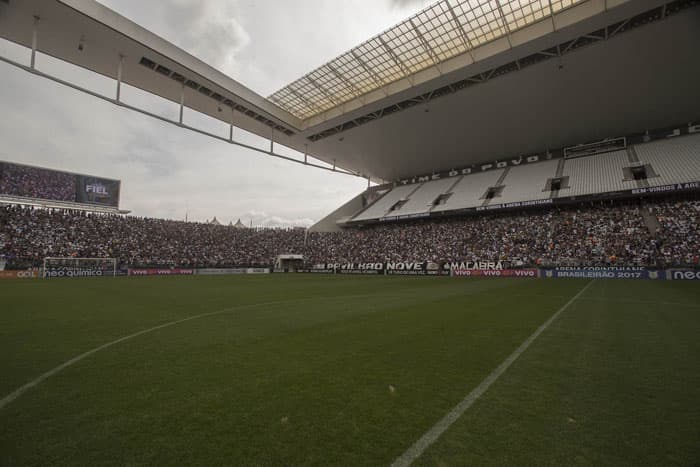 Treino do Corinthians na Arena