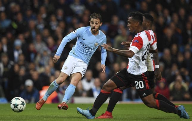 Bernardo Silva - Manchester City x Feyenoord